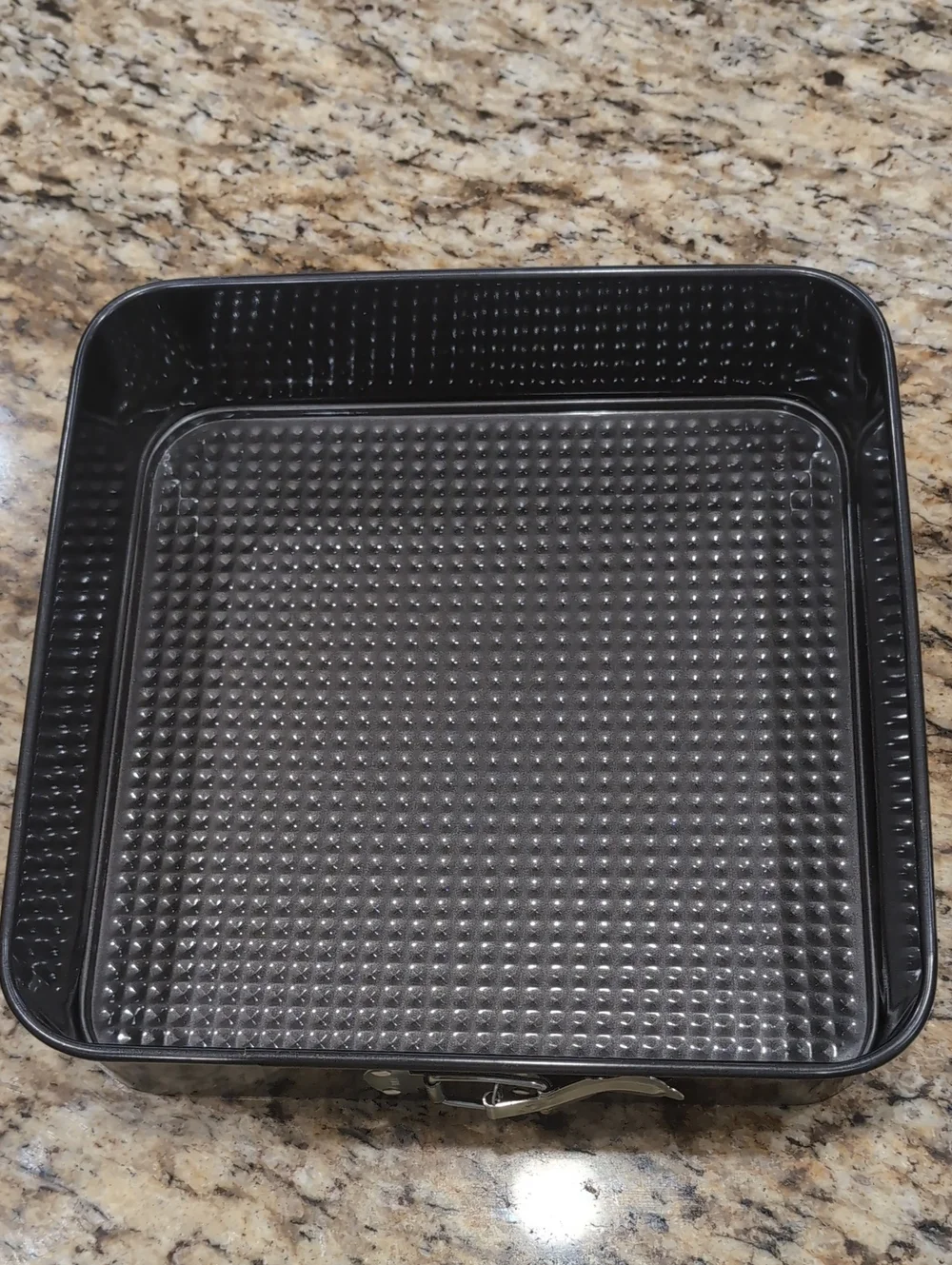 New Square Non Stick Spring Form Pan Cheesecake Dessert Pan Removable Bottom